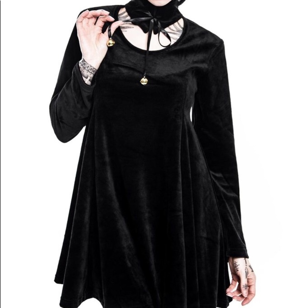 Killstar Pussycat Skater dress